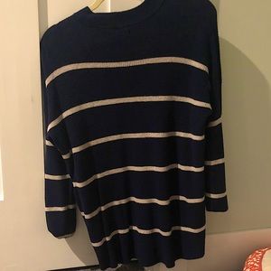 American Eagle striped navy sweater. Women’s small